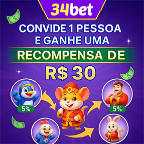 34bet Indique amigos para receber um bônus